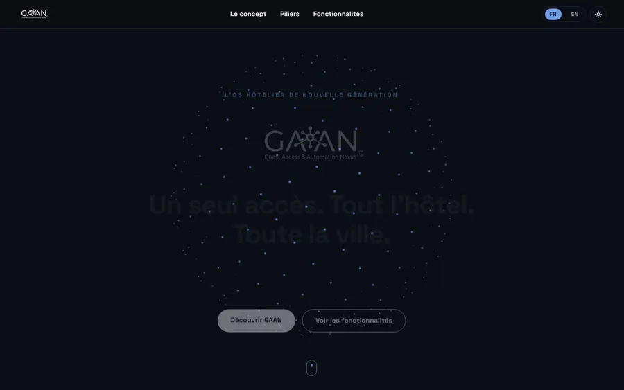 Site de présentation de GAAN
